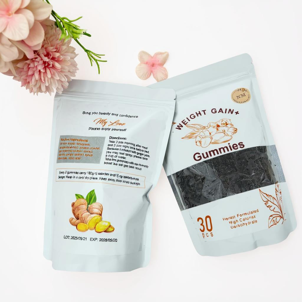 🍬 Gummies Gain de Poids – Prise naturelle & féminine